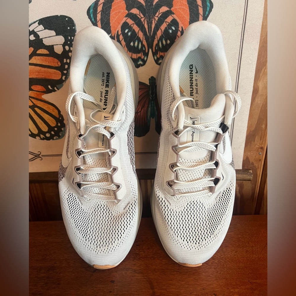 Women’s Nike Pegasus 41 Size 8.5B Color-Phantom/White/Mink Brown - Picture 4 of 6